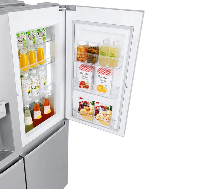 LG Réfrigérateur Frigo Américain 2 portes INOX 635L Mini bar